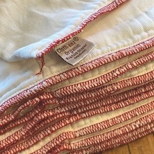 Clotheez organic cotton medium prefolds - bundle of 10 in excellent condition